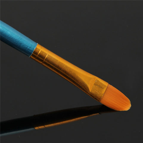 Wooden Handle Paint Brush Set