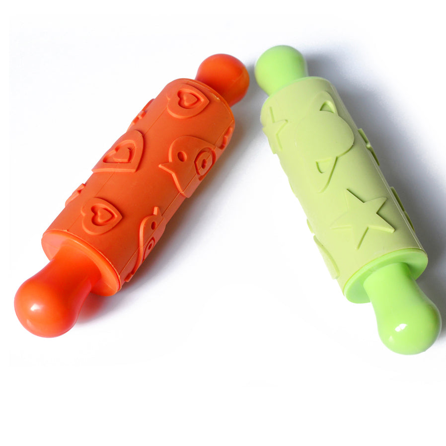 Artistic Clay Rolling Pin