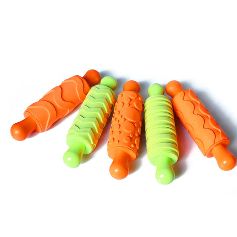 Artistic Clay Rolling Pin
