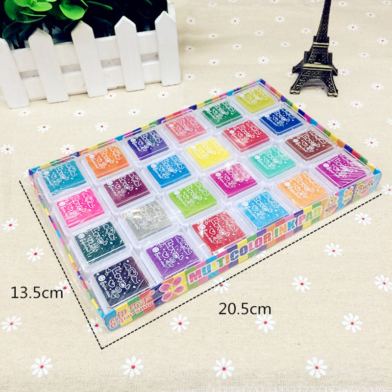 24 Color Stamp/Ink Pads