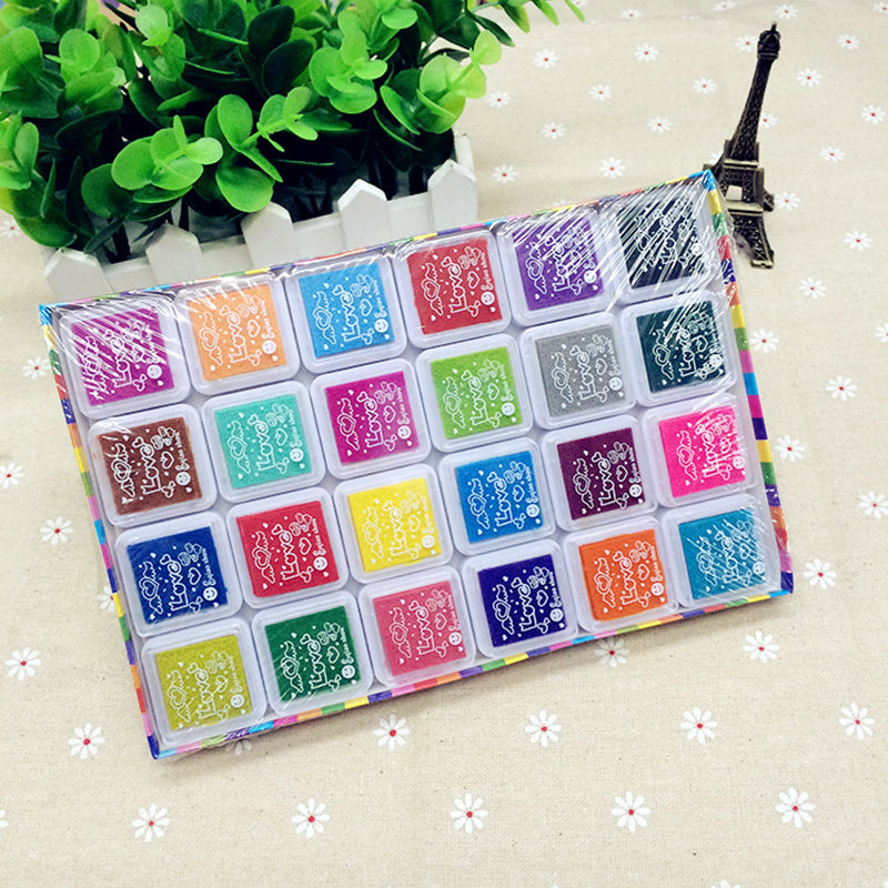 24 Color Stamp/Ink Pads
