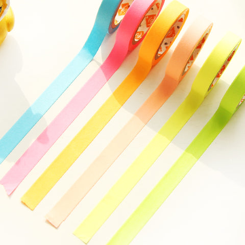Rainbow Candy Colored Tape Set