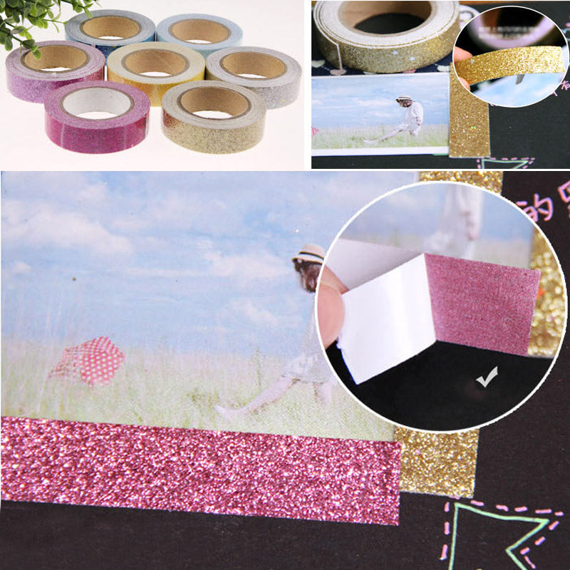 Art Glitter Flashing Tape