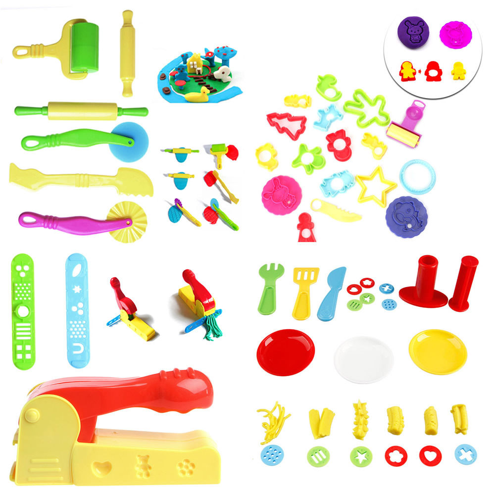 Mixed Clay Dough Cutters/Molders Set