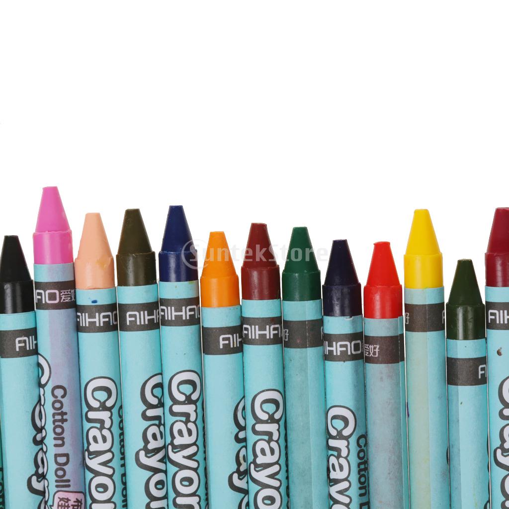 Set of 24 Wax Crayons