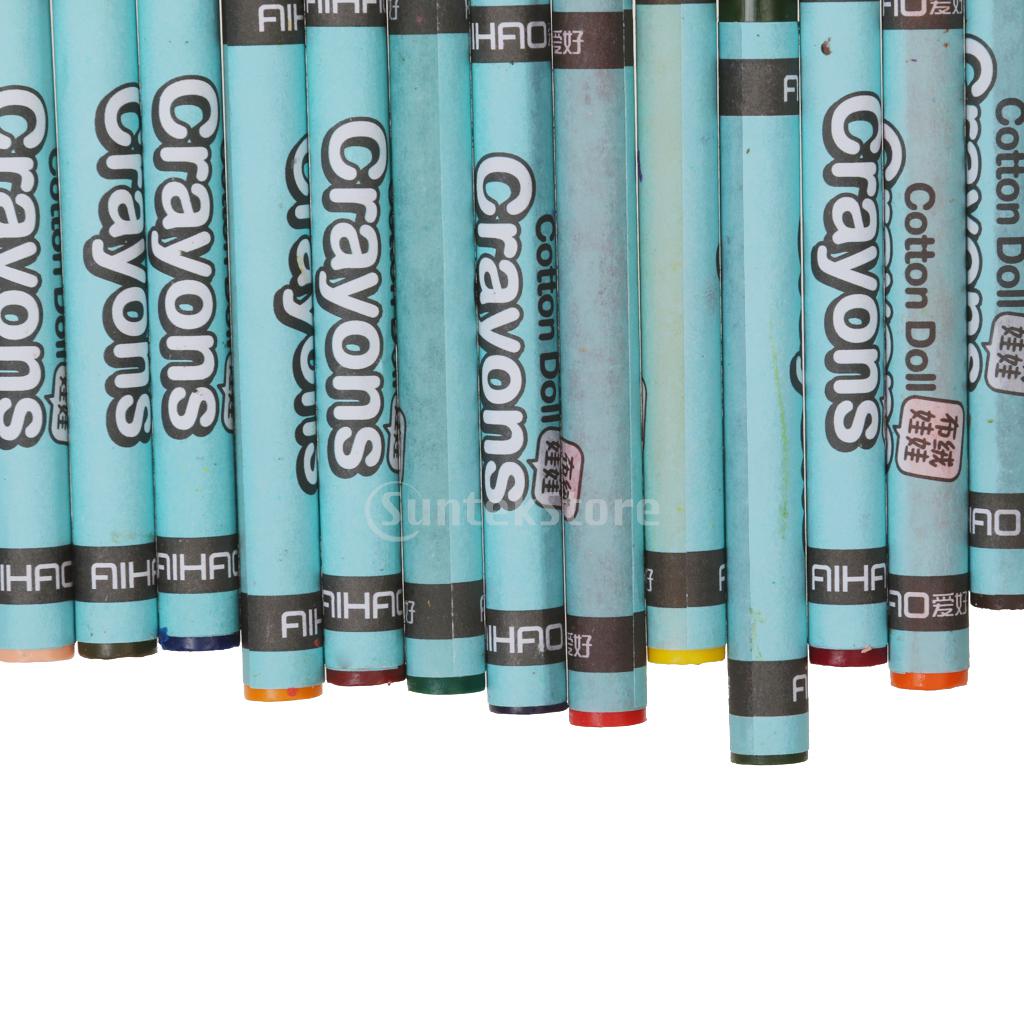 Set of 24 Wax Crayons