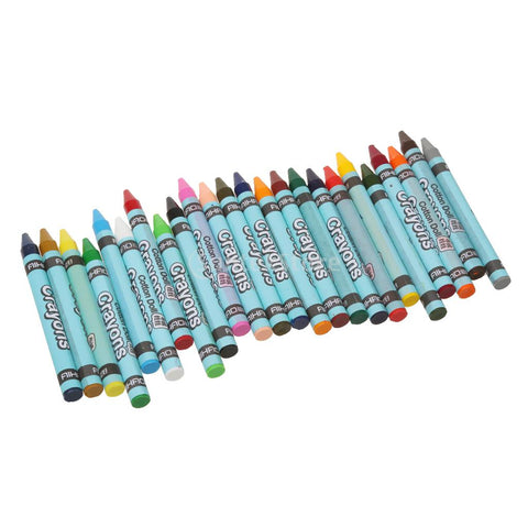 Set of 24 Wax Crayons