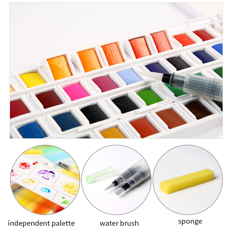 Superior Solid Watercolor Paint Box