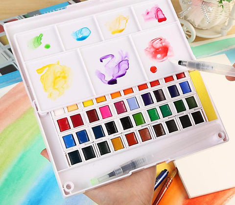 Superior Solid Watercolor Paint Box